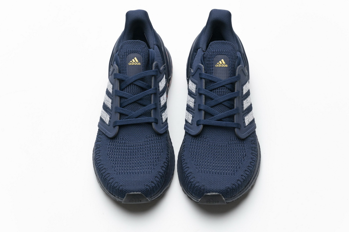    adidas Ultra BOOST 20 CONSORTIUM Dark Blue Red Real Boost