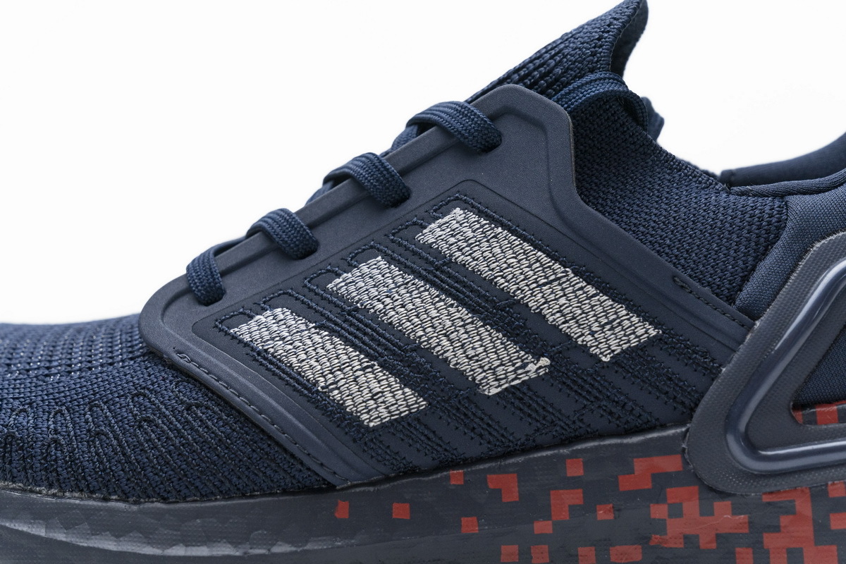     adidas Ultra BOOST 20 CONSORTIUM Dark Blue Red Real Boost