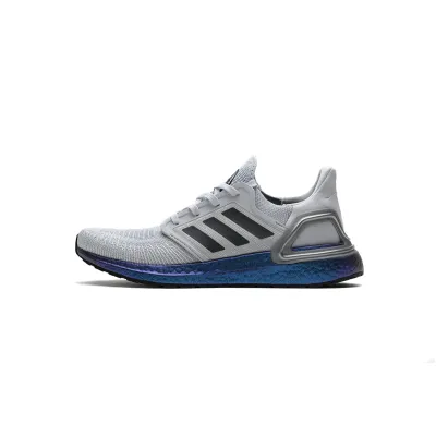 Pkgod adidas Ultra BOOST 20 CONSORTIUM Metal Grey and Coral Real Boost 01