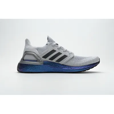 Pkgod adidas Ultra BOOST 20 CONSORTIUM Metal Grey and Coral Real Boost 02