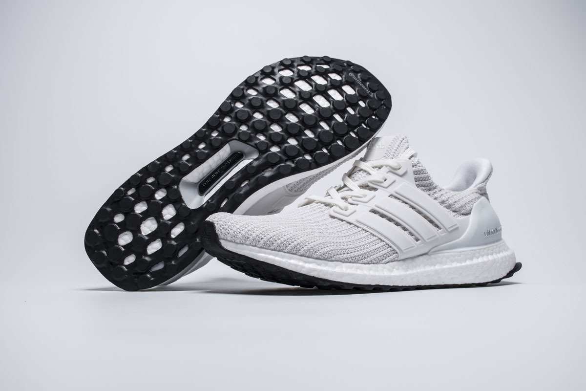     Adidas Ultra Boost 4.0 “Triple White” Real Boost