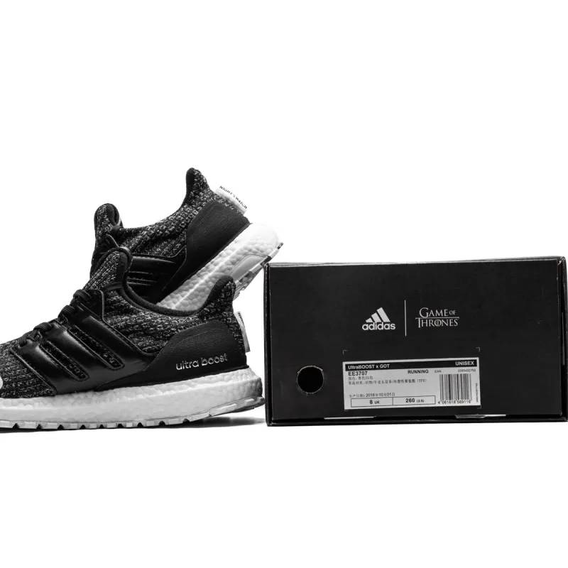 Pkgod adidas Ultra Boost 4.0 Game of Thrones Nights Watch​