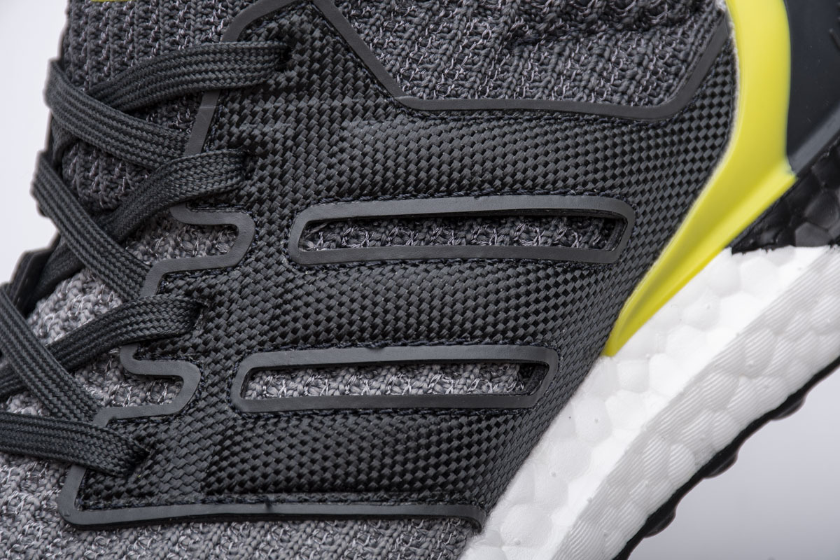     adidas Ultra Boost 4.0 Grey Black Yellow
