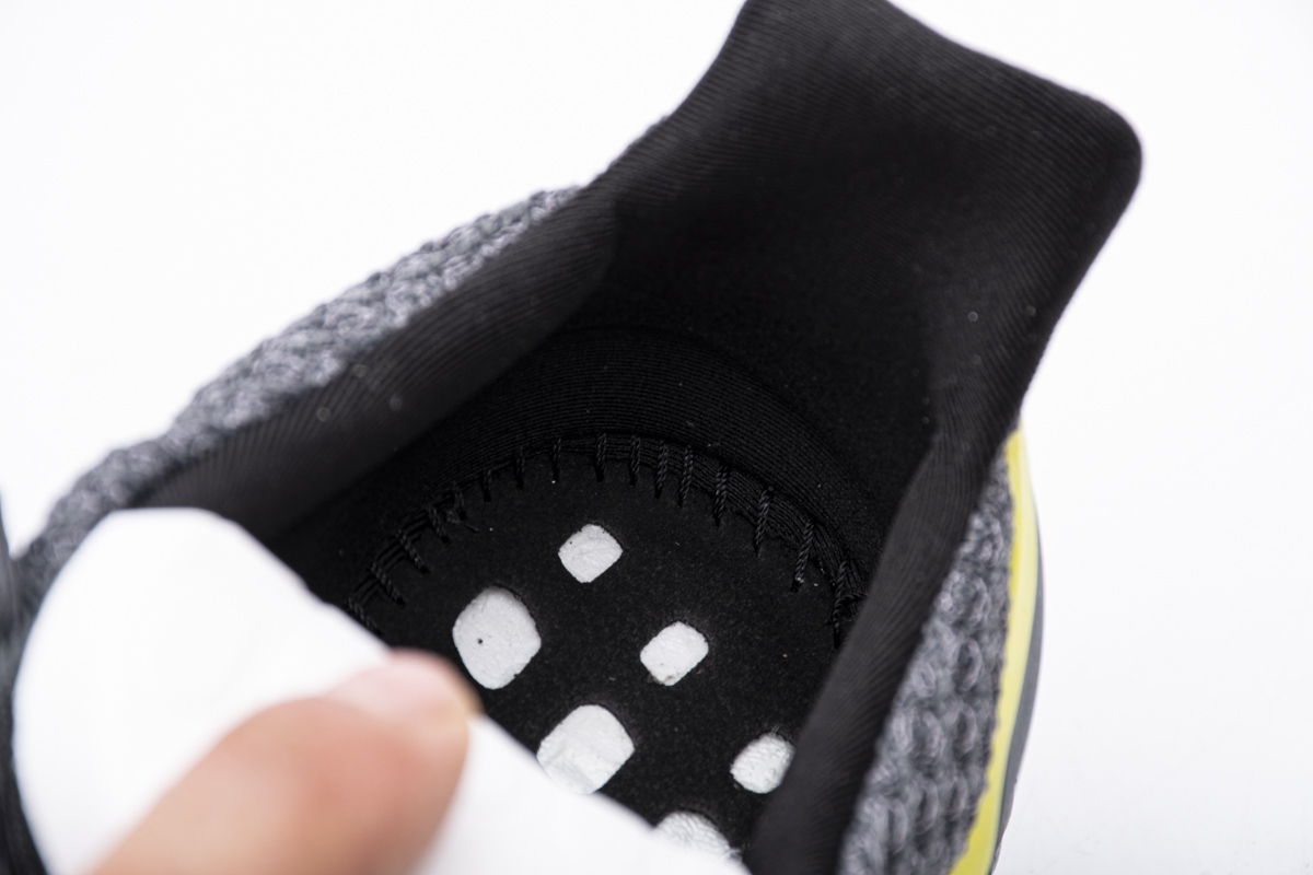     adidas Ultra Boost 4.0 Grey Black Yellow