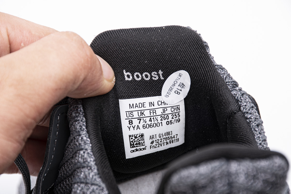     adidas Ultra Boost 4.0 Grey Black Yellow