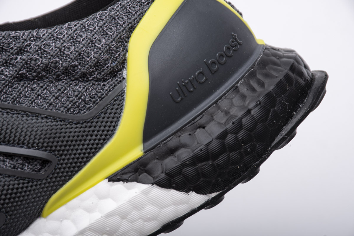     adidas Ultra Boost 4.0 Grey Black Yellow