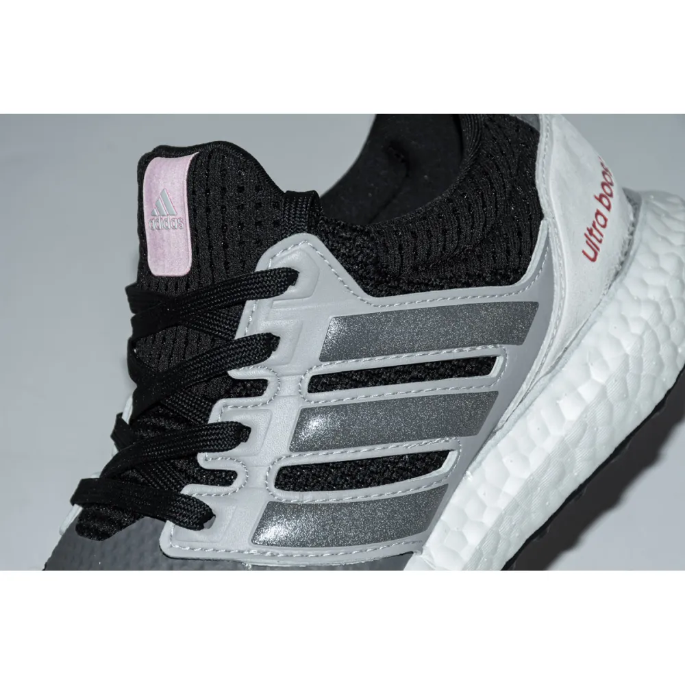 Pkgod adidas Ultra Boost S&L Black Grey Four Red