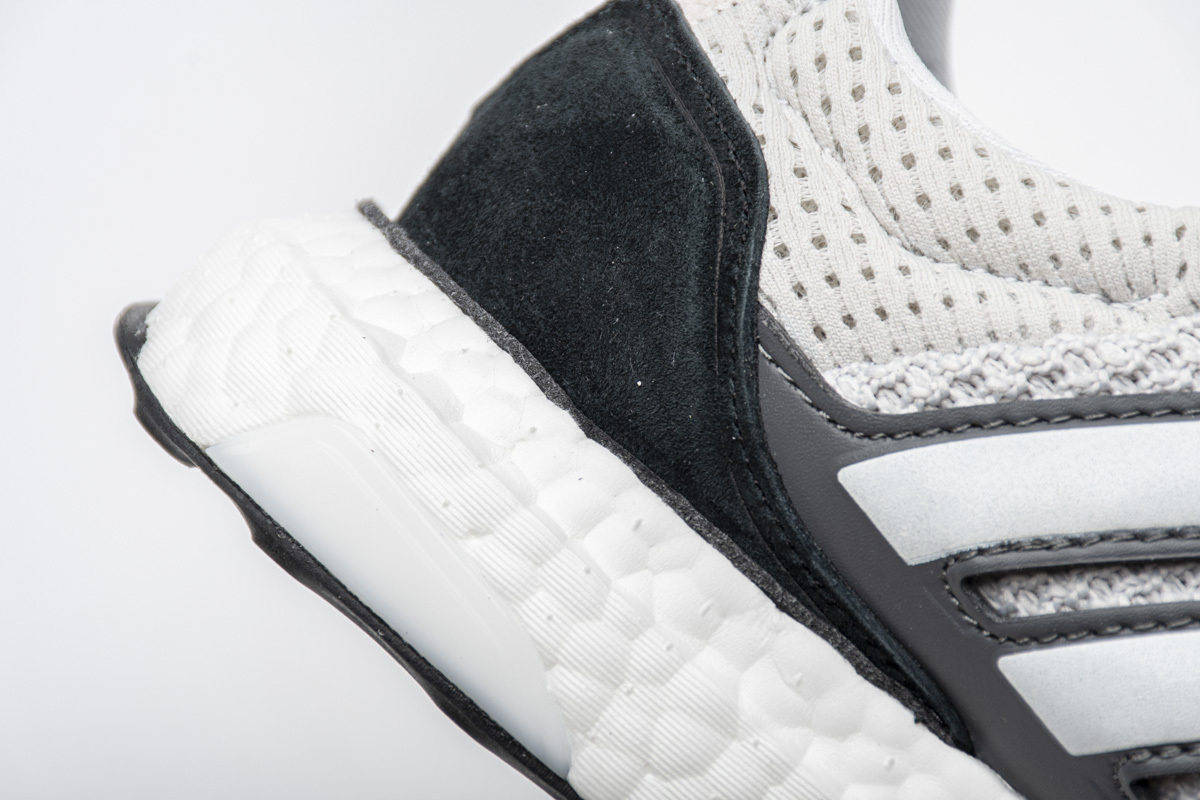 Pkgod adidas Ultra Boost S&L Grey One Cloud White Grey Two