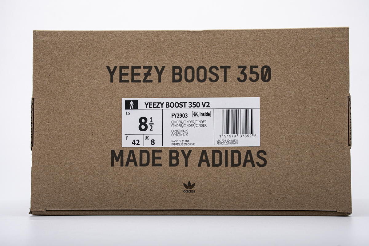 Pkgod Adidas Yeezy Boost 350 V2 Cinder