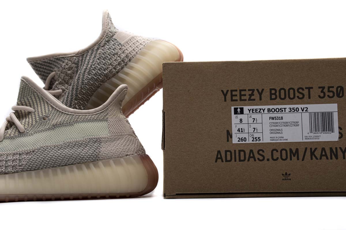 Pkgod Adidas Yeezy Boost 350 V2 Citrin Reflective
