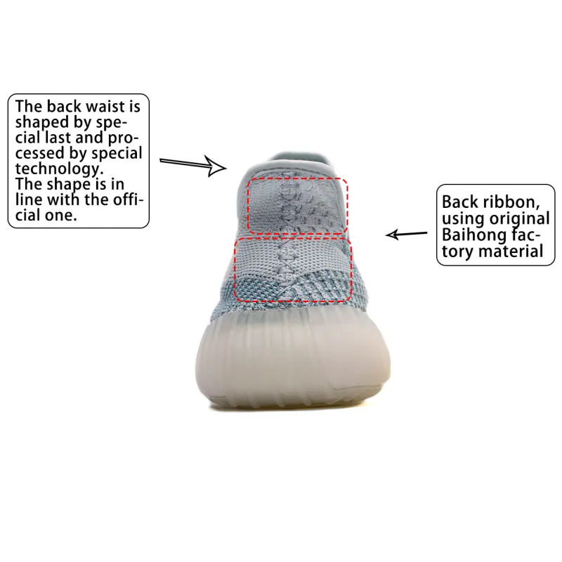 Pkgod Adidas Yeezy Boost 350 V2 Cloud White