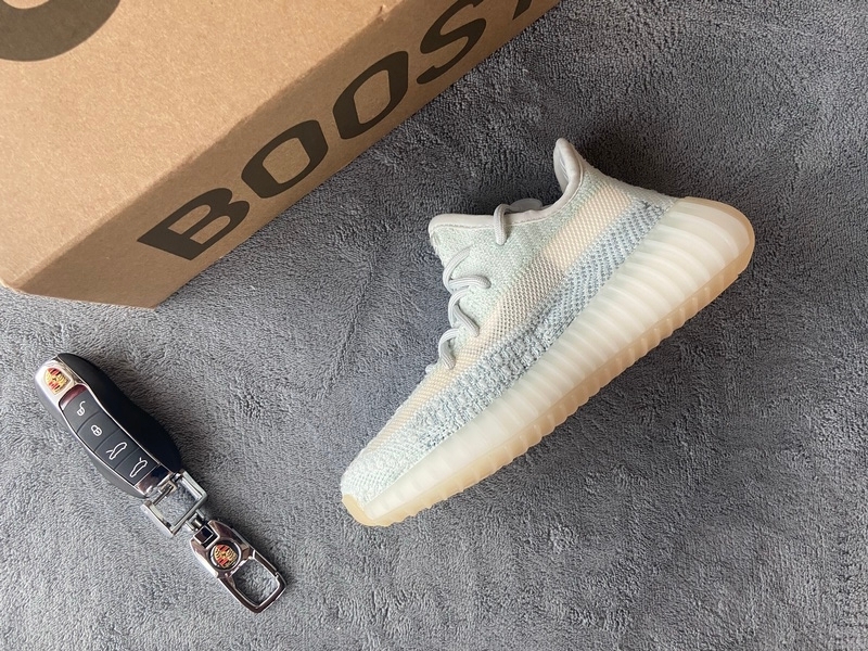 Pkgod adidas Yeezy Boost 350 V2 Cloud White (kids)​