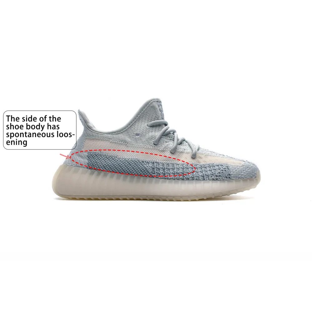 Pkgod Adidas Yeezy Boost 350 V2 Cloud White Reflective 