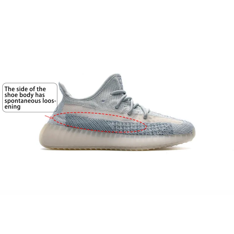 Pkgod Adidas Yeezy Boost 350 V2 Cloud White Reflective 