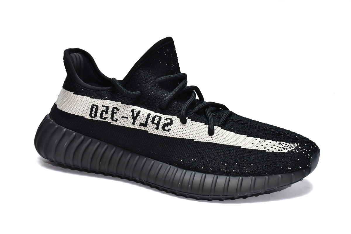 Pkgod Adidas Yeezy Boost 350 V2 Core Black White