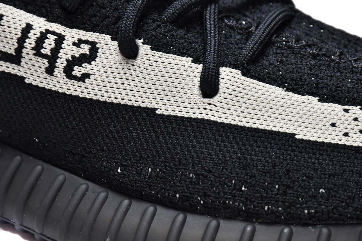 Pkgod Adidas Yeezy Boost 350 V2 Core Black White