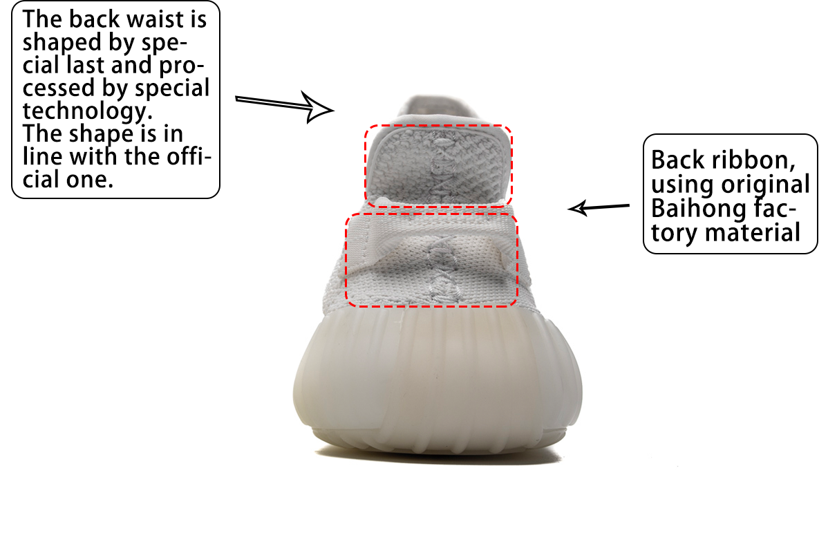 Pkgod Adidas Yeezy Boost 350 V2 Cream White