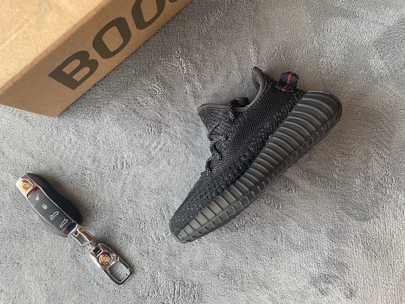 Pkgod adidas Yeezy Boost 350 V2 Static Black (kids)​