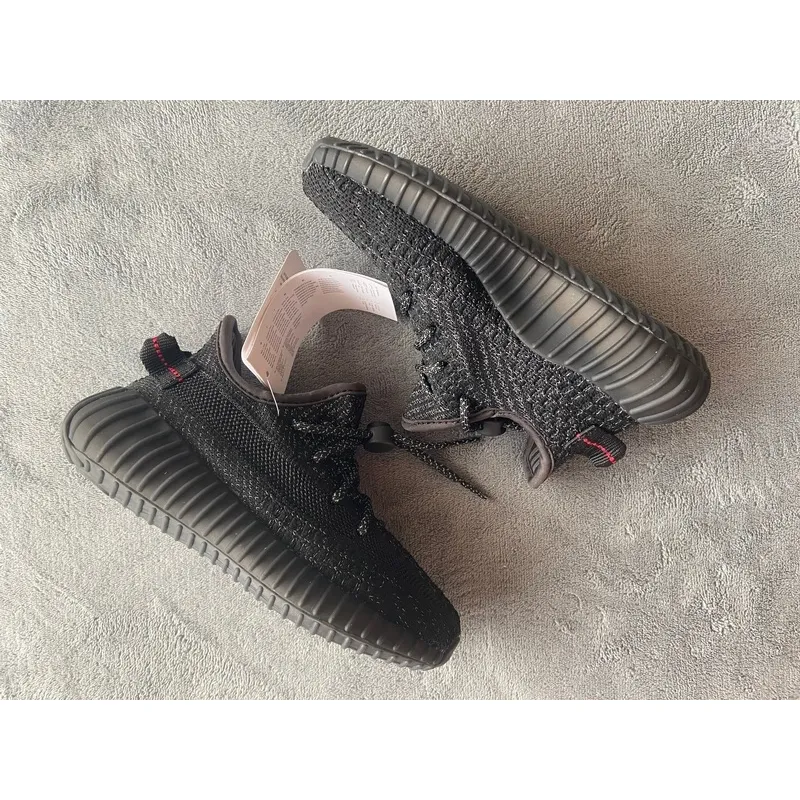 Pkgod adidas Yeezy Boost 350 V2 Static Black (kids)​