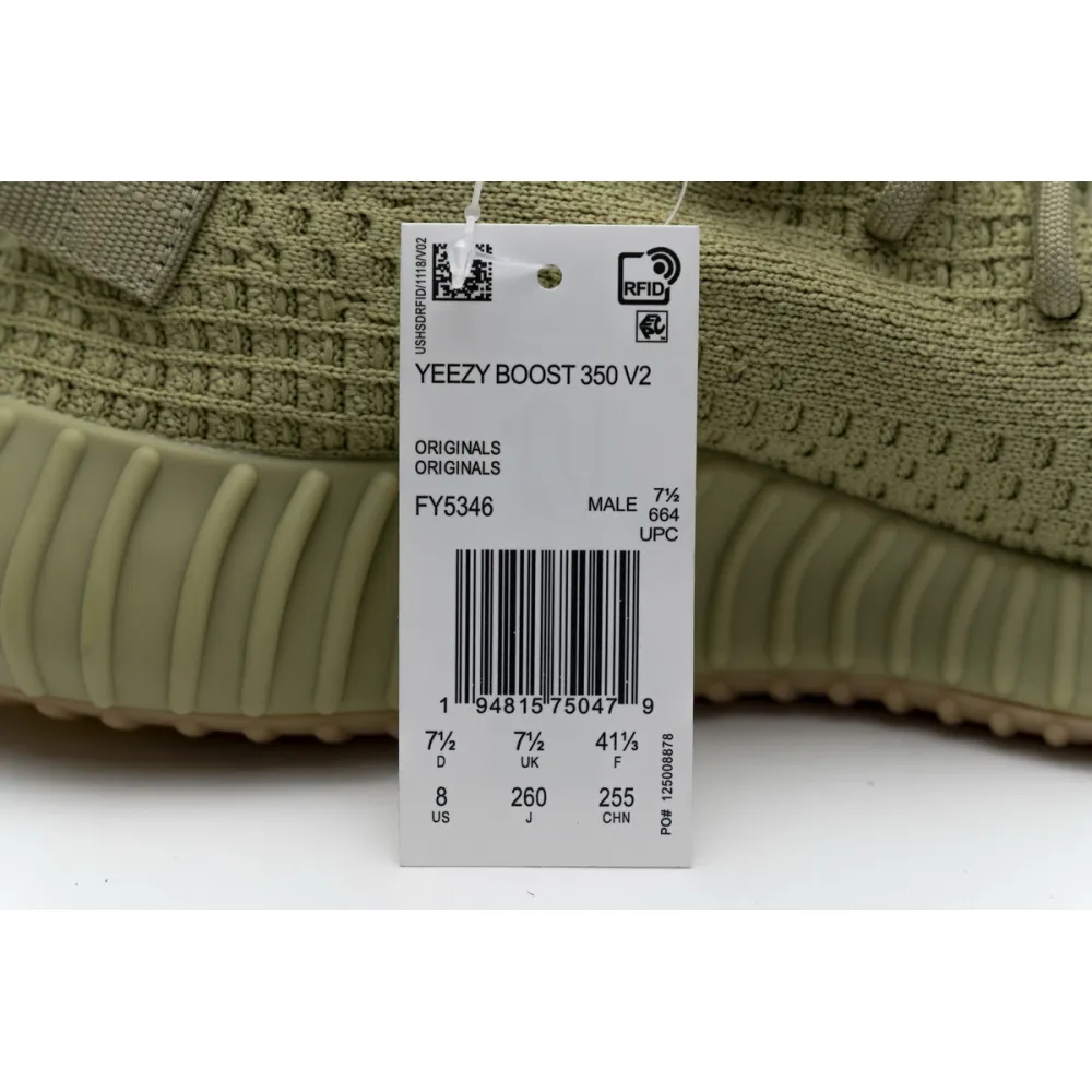 Pkgod Adidas Yeezy Boost 350 V2 Sulfur