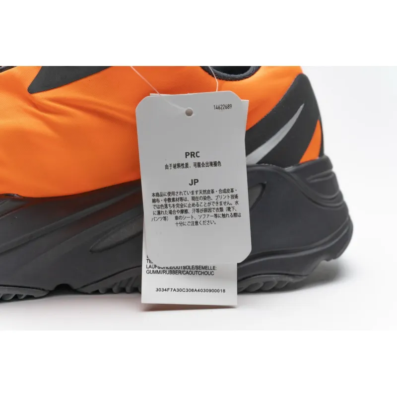 Pkgod Adidas Yeezy Boost 700 MNVN Orange