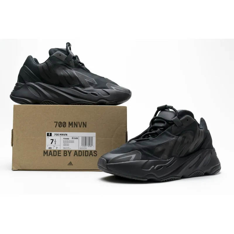 Pkgod Adidas Yeezy Boost 700 MNVN Triple Black