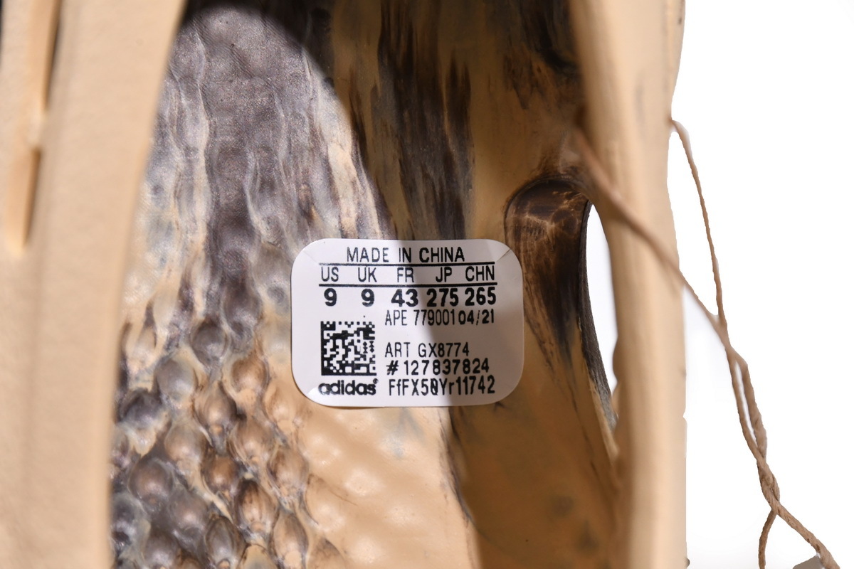 Pkgod adidas Yeezy Foam RNNR MX Cream Clay​