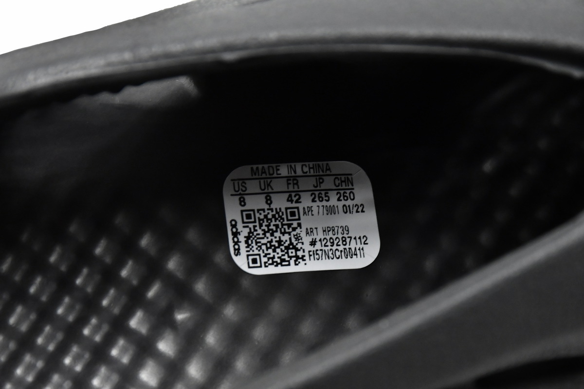 Pkgod adidas Yeezy Foam RNNR Onyx