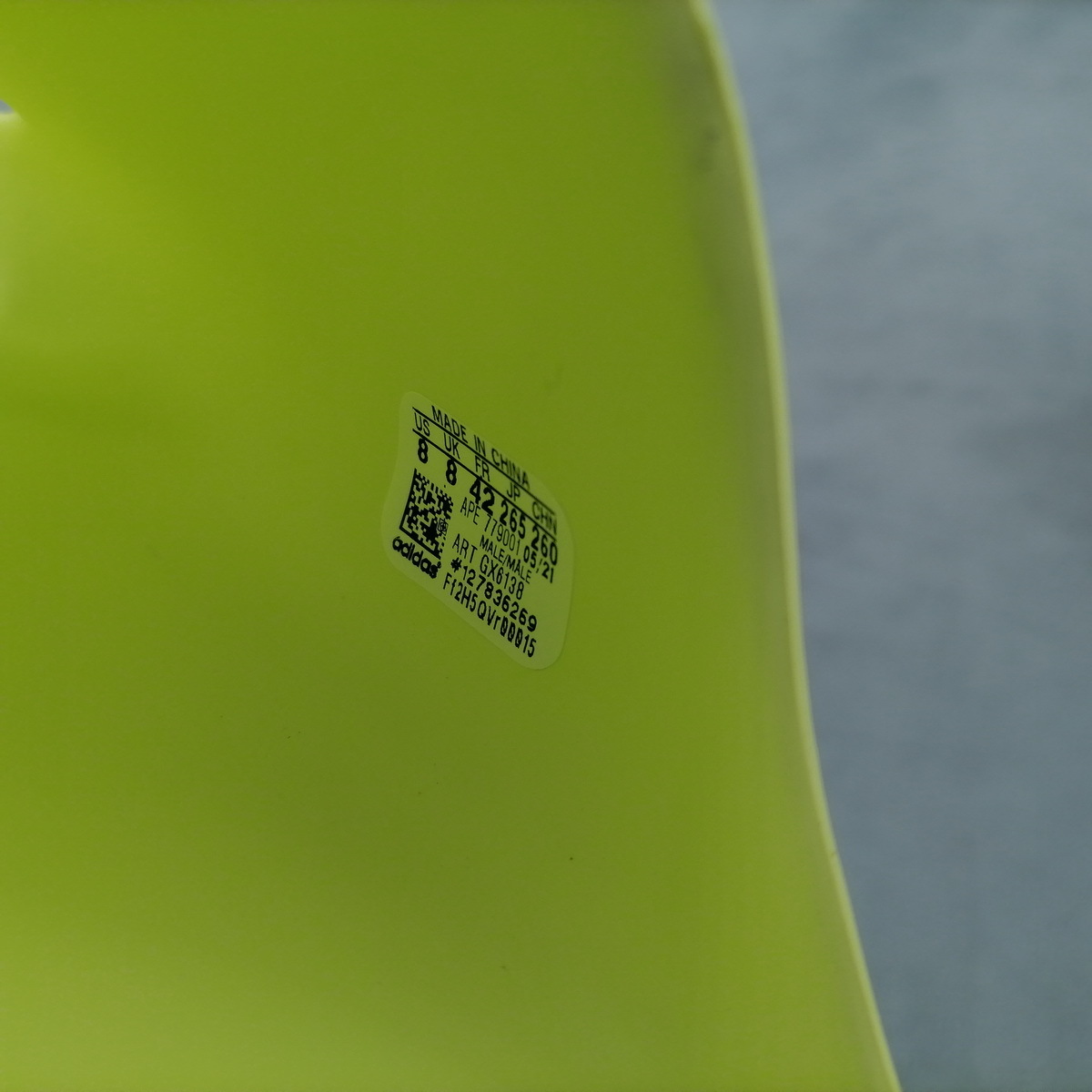 Pkgod adidas Yeezy Slide Glow Green