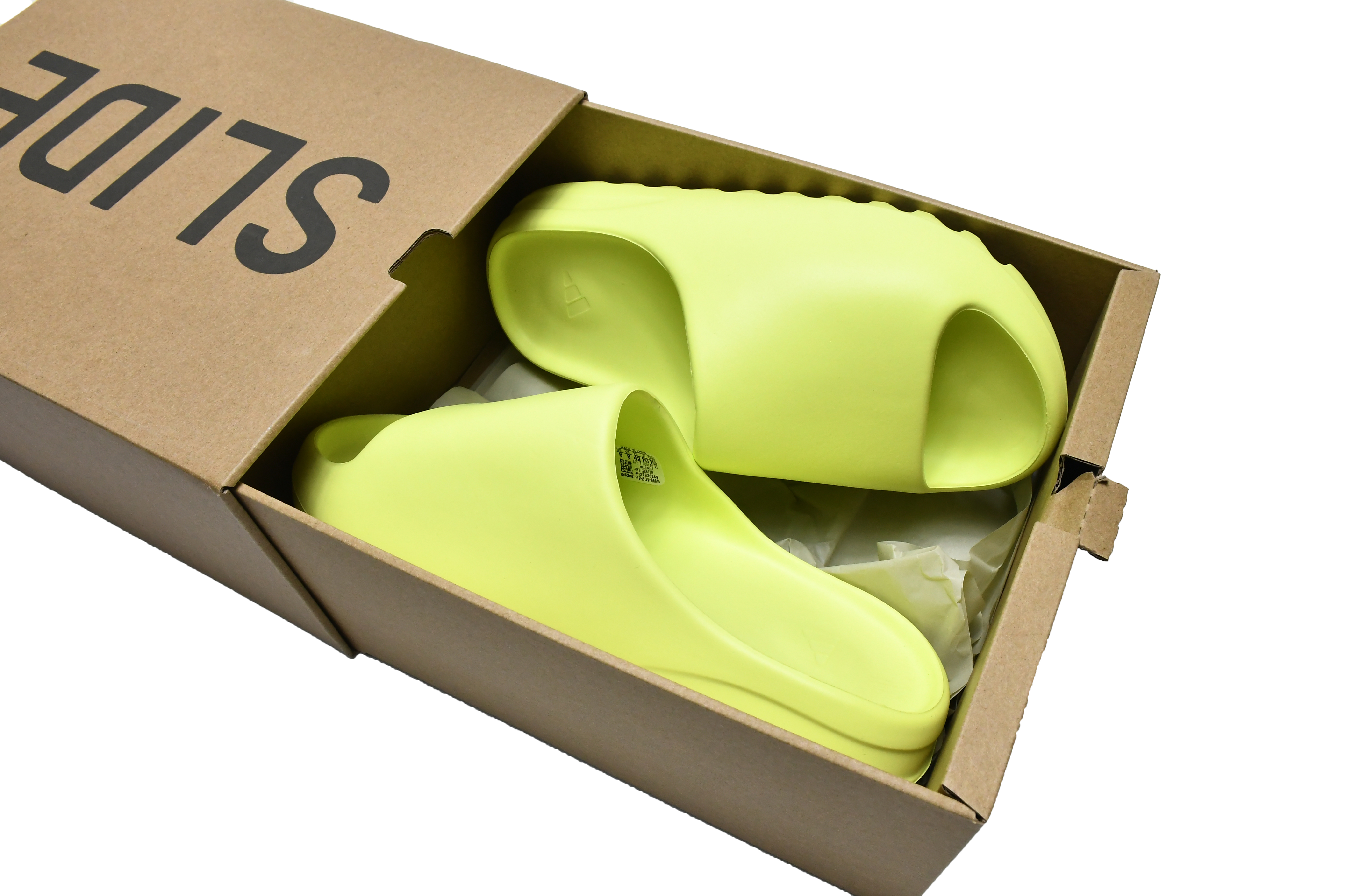Pkgod adidas Yeezy Slide Glow Green