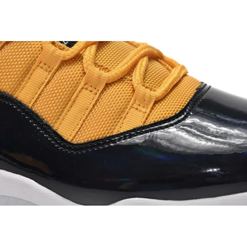 Pkgod Air Jordan 11 Retro Black Yellow