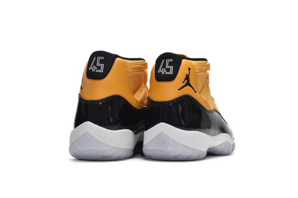     Air Jordan 11 Retro Black Yellow