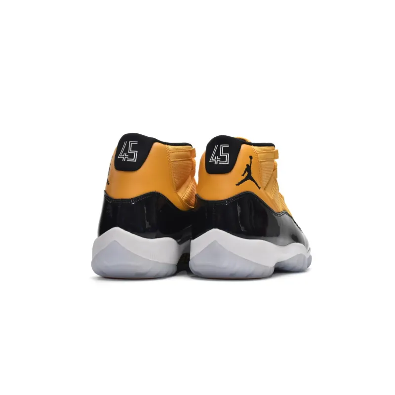 Pkgod Air Jordan 11 Retro Black Yellow