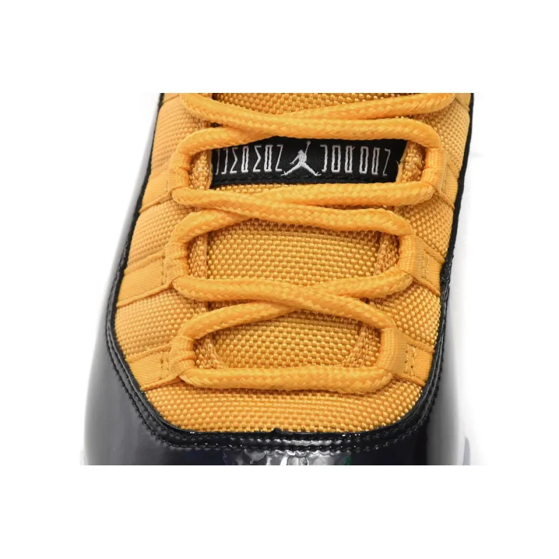 Pkgod Air Jordan 11 Retro Black Yellow