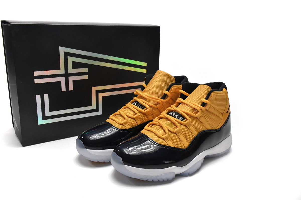     Air Jordan 11 Retro Black Yellow