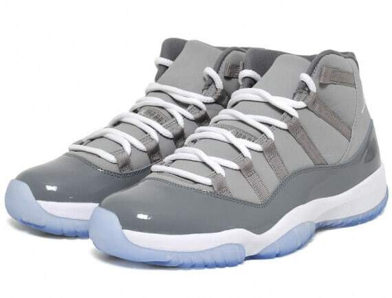  Air Jordan 11 Retro Cool Grey (2010)​ 378037-001