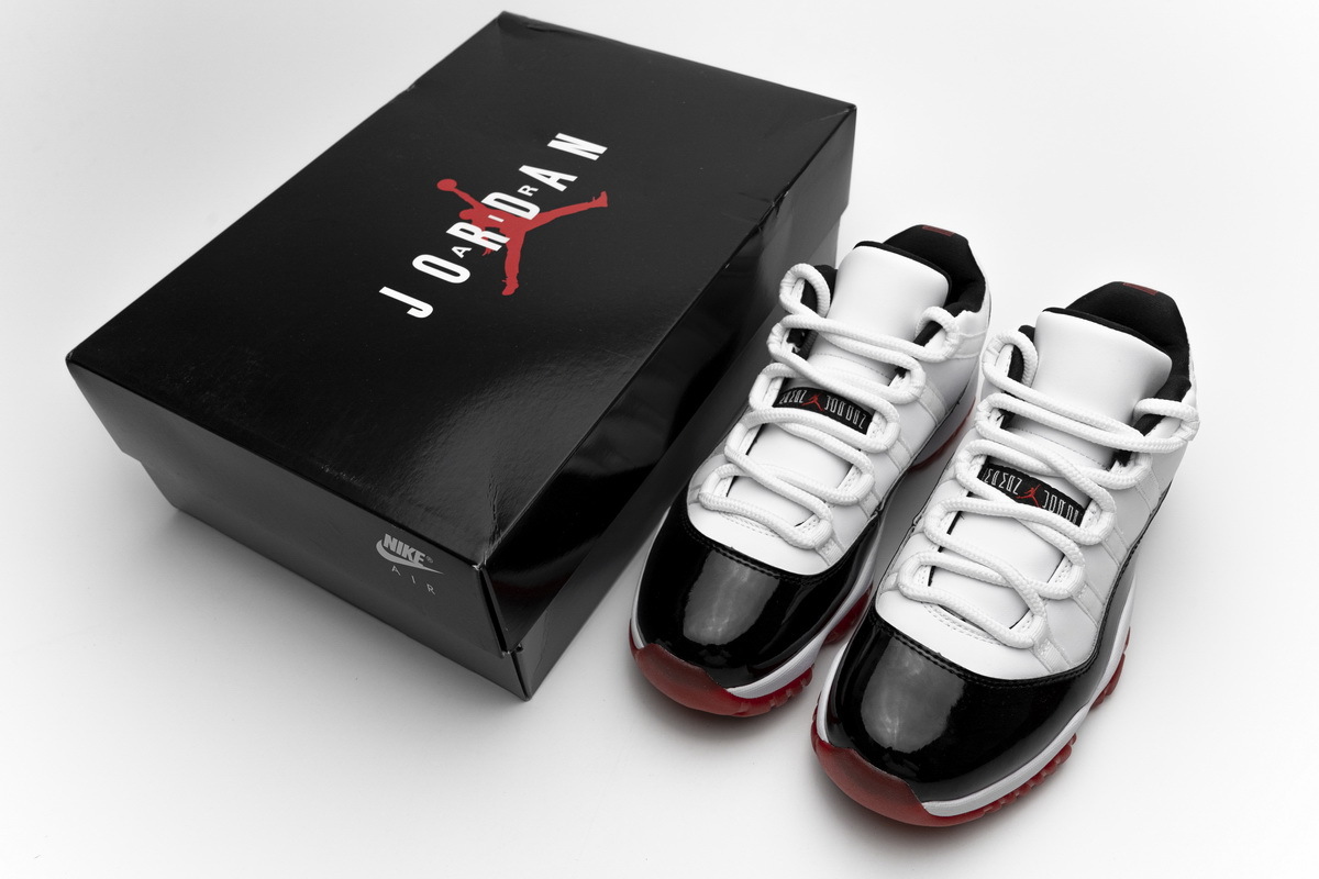    Pkgod Air Jordan 11 Retro Low Concord Bred