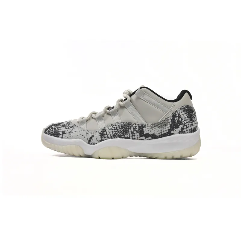 Pkgod Air Jordan 11 Retro Low Snake Light Bone