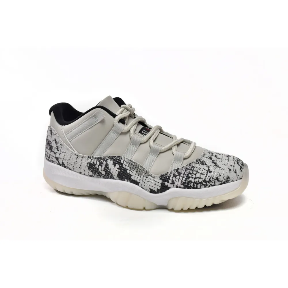 Pkgod Air Jordan 11 Retro Low Snake Light Bone