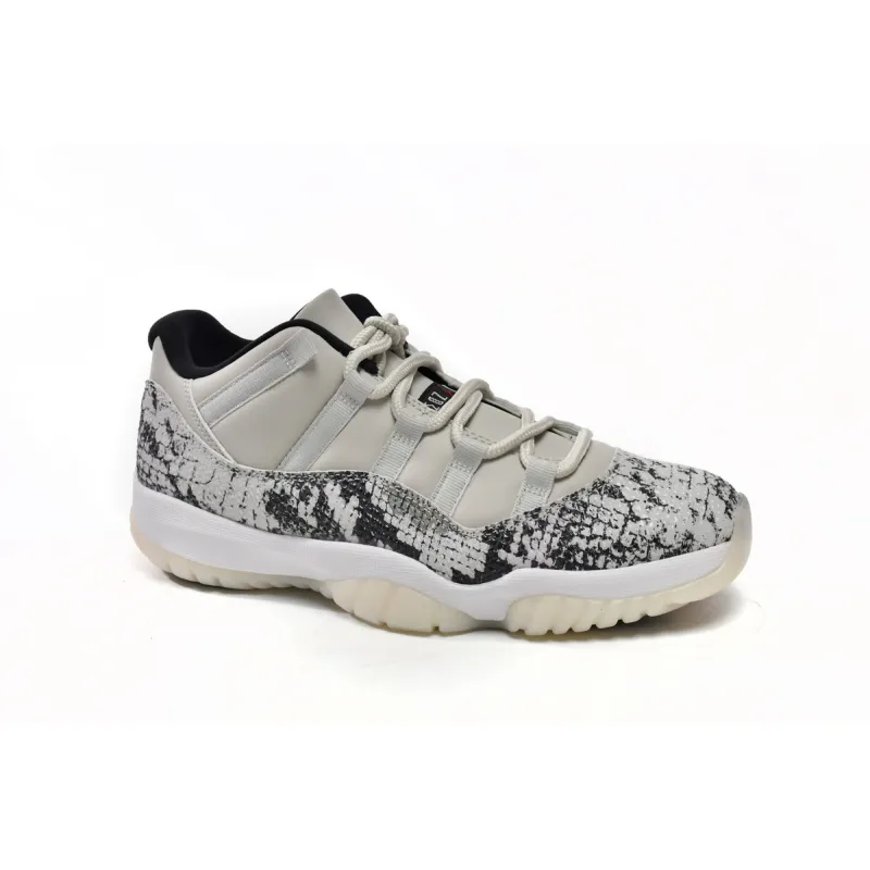 Pkgod Air Jordan 11 Retro Low Snake Light Bone