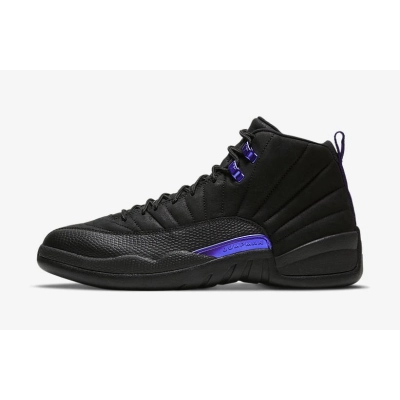 Pkgod Air Jordan 12 Retro Black Dark Concord 01