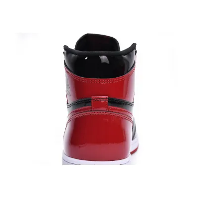 PK God Air Jordan 1 High OG Bred Patent