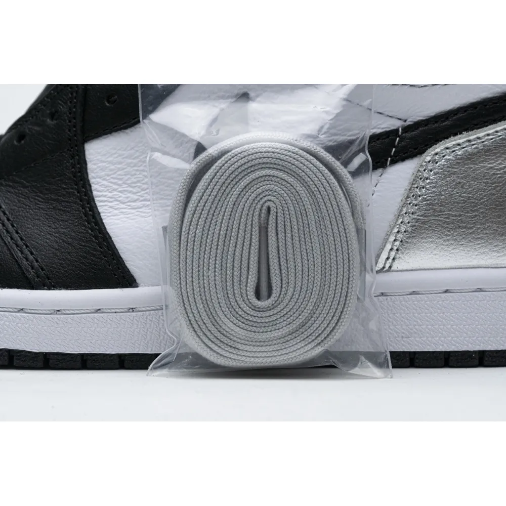 Pkgod Air Jordan 1 High OG Metallic Silver