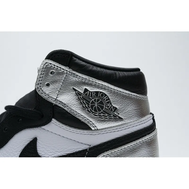 Pkgod Air Jordan 1 High OG Metallic Silver