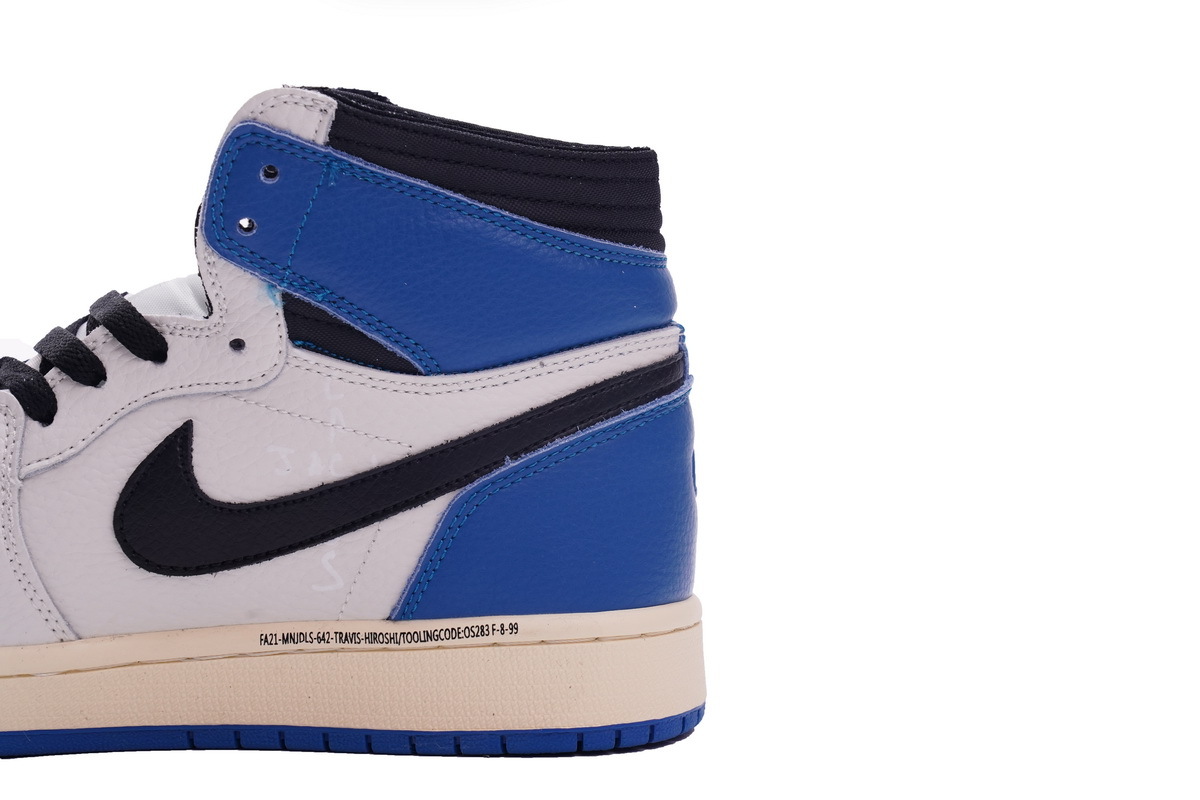  Pkgod Air Jordan 1 High OG SP fragment design x Travis Scott