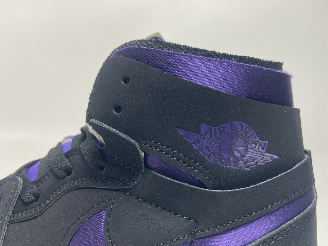    Air Jordan 1 High Zoom Air CMFT Black Court Purple Lemon Venom (W)