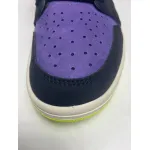 Pkgod Air Jordan 1 High Zoom Air CMFT Black Court Purple Lemon Venom (W)