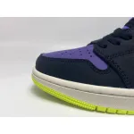 Pkgod Air Jordan 1 High Zoom Air CMFT Black Court Purple Lemon Venom (W)
