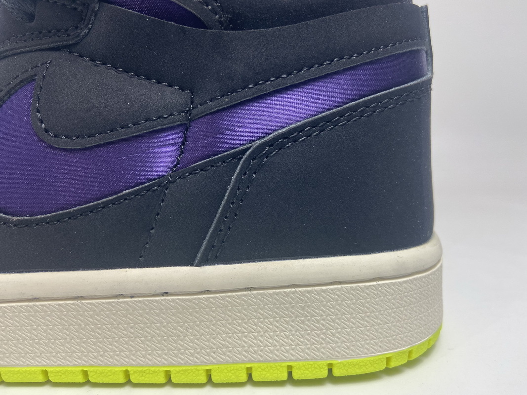     Air Jordan 1 High Zoom Air CMFT Black Court Purple Lemon Venom (W)