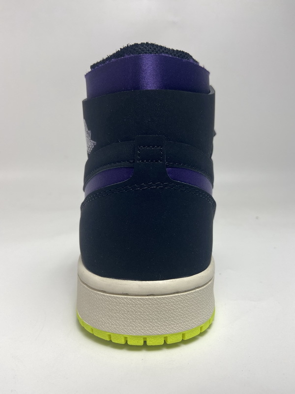     Air Jordan 1 High Zoom Air CMFT Black Court Purple Lemon Venom (W)